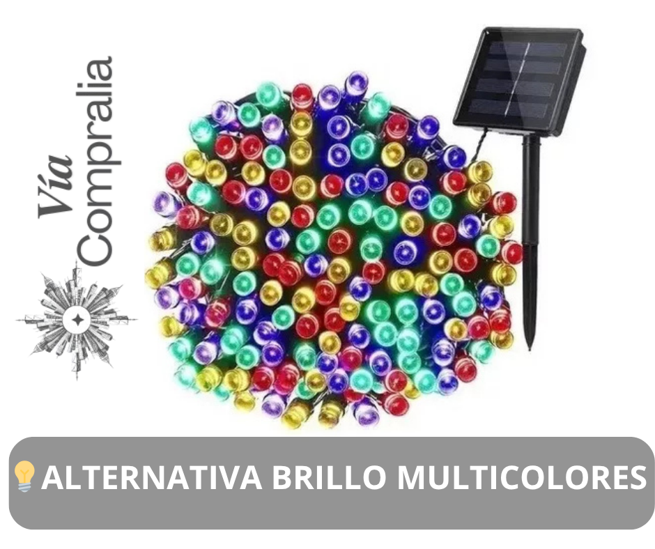 💡🎄Luces LED Solares 17 Metros – Decoración Automática – Ilumina tu hogar todas las noches sin aumentar tu recibo