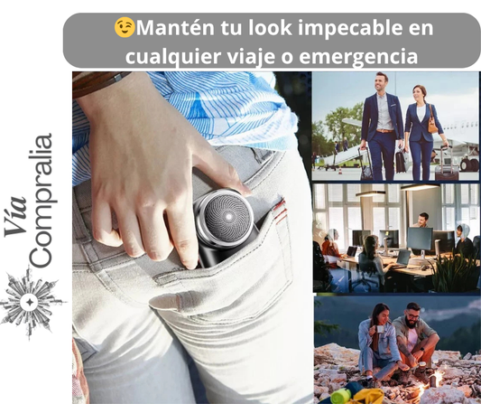 🪒Mini Afeitadora Portátil – Afeitado Express –Apariencia perfecta en segundos cuando más lo necesitas