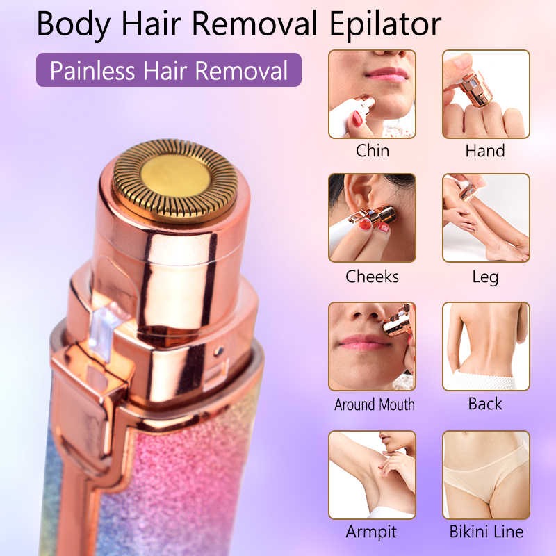 Depilador 2 en 1 - Cejas Y Facial Recargable