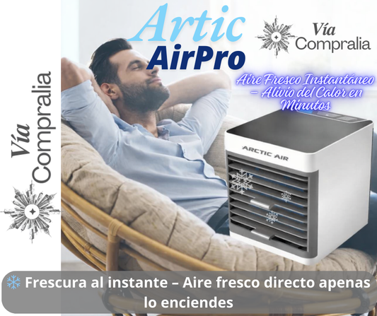 ArticAirPro ❄️ – Aire Fresco Instantáneo – Alivio del Calor en Minutos