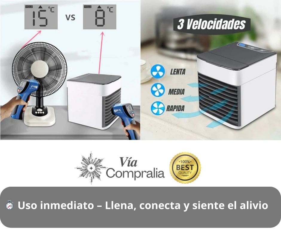 ArticAirPro ❄️ – Aire Fresco Instantáneo – Alivio del Calor en Minutos