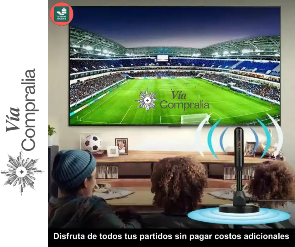 📺Antena Digital 4K – Capta Canales Gratis – Ahorra en TV Desde el Primer Día