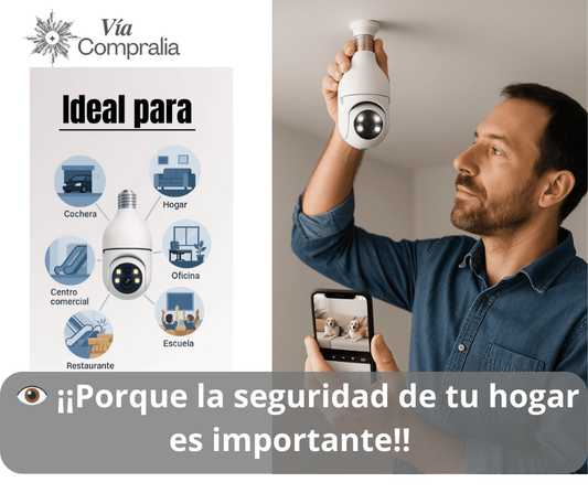 📱HomeGuard 365° – Control desde el Móvil – Vigila tu Casa Día y Noche
