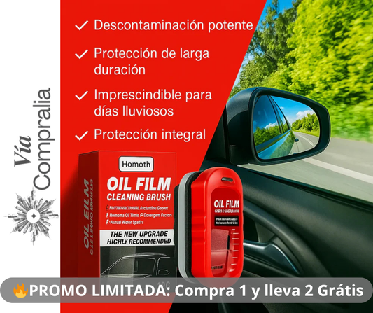 🚘Cepillo Anti-Empañante – Limpia y Despeja – Conduce con Visión Clara en Segundos