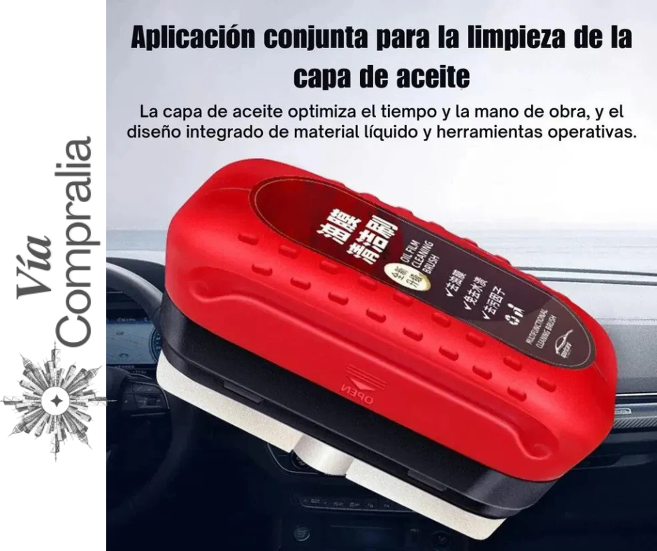 🚘Cepillo Anti-Empañante – Limpia y Despeja – Conduce con Visión Clara en Segundos