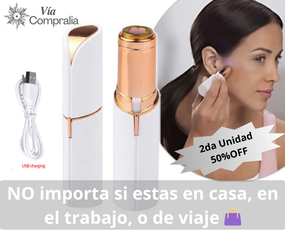 💅Depiladora Facial Portátil Recargable USB