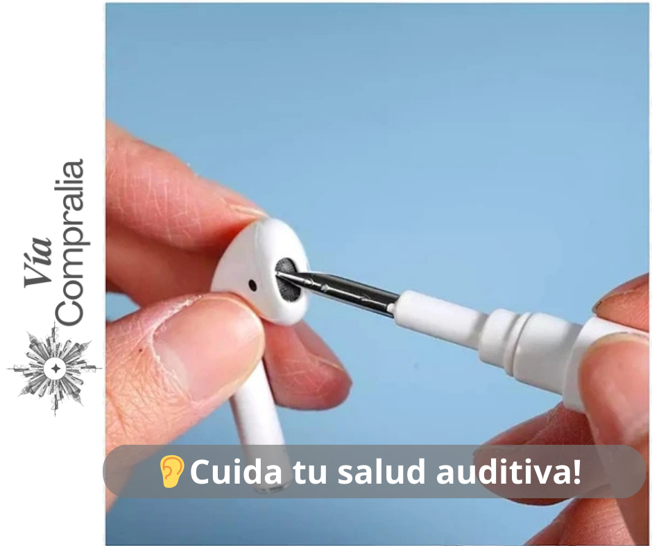 ✨Kit 2 Bolígrafos Limpiador de Audífonos Bluetooth 🎧