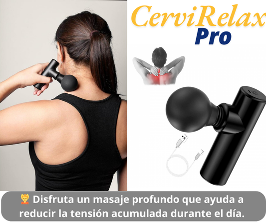 CerviRelax Pro💆– Relaja Cuello y Hombros – Descansa del estrés laboral rápidamente en casa, oficina o viaje