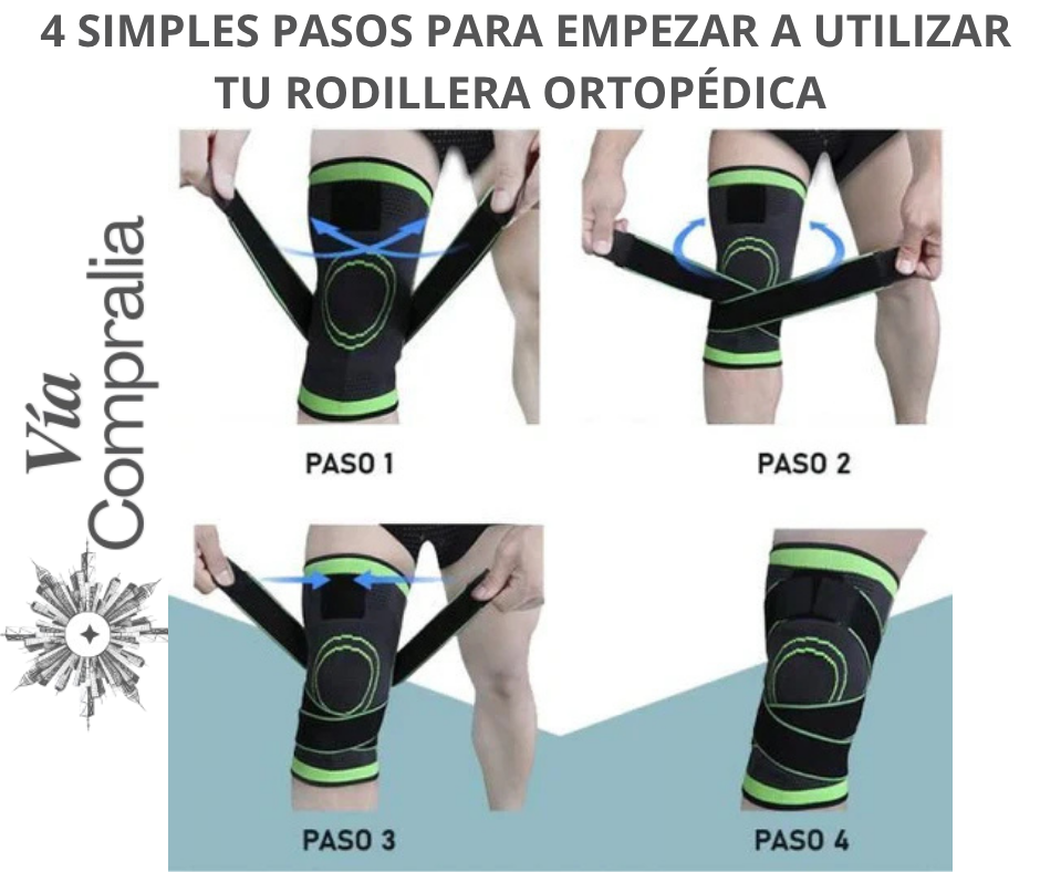🦵Rodillera Ortopédica - Soporte de Compresión - Alivia el Dolor y Mejora tu Movilidad en tu Día a Día