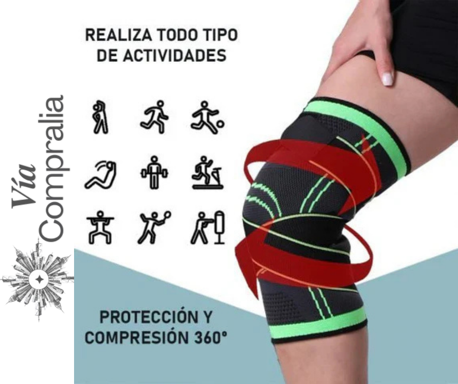 🦵Rodillera Ortopédica - Soporte de Compresión - Alivia el Dolor y Mejora tu Movilidad en tu Día a Día