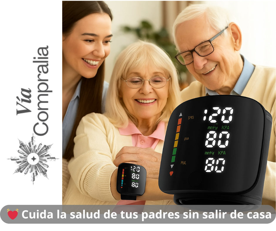 🩺Pulsómetro Smart – Mide tu Presión al Instante – Tranquilidad para Ti y tu Familia