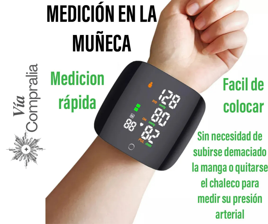 🩺Pulsómetro Smart – Mide tu Presión al Instante – Tranquilidad para Ti y tu Familia